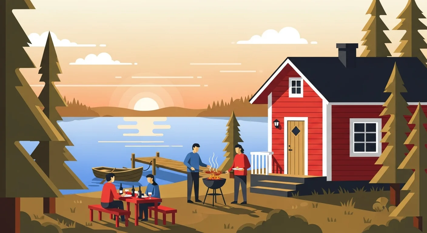 Finnish summer cottage Mökille