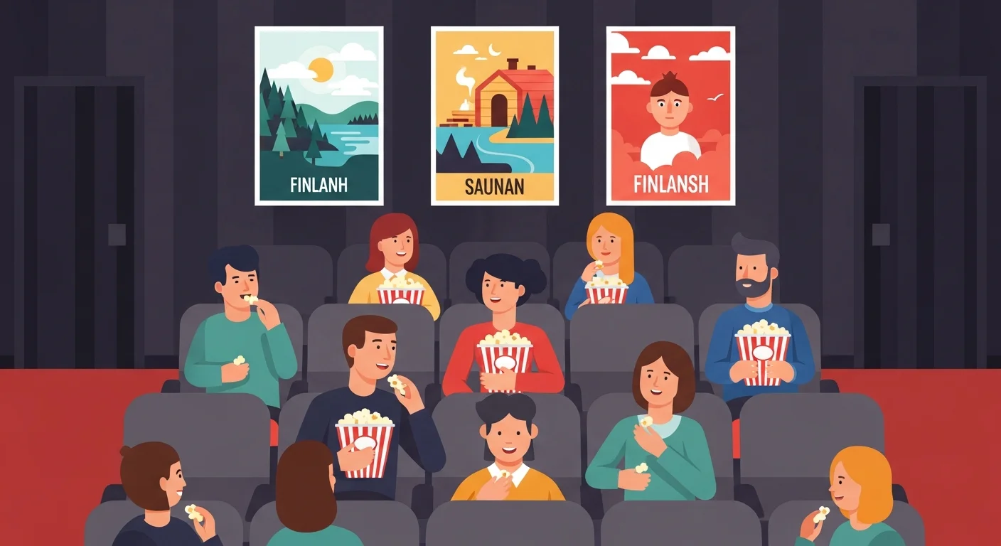 Suomalainen elokuvateatteri: Enjoying a movie in Finland