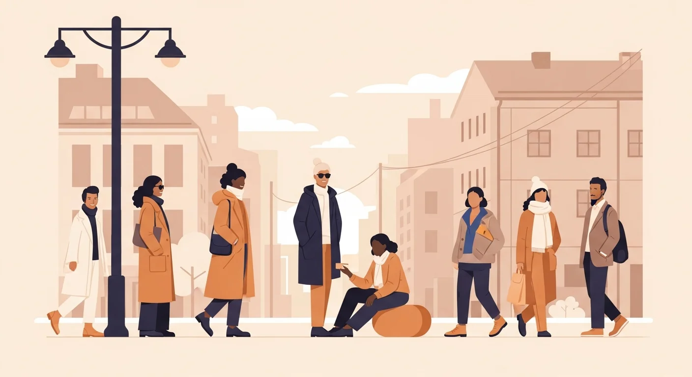 Illustration of Finland's rising style stars showcasing sustainable fashion